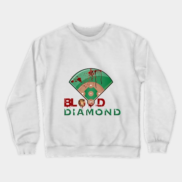 Blood Diamond Crewneck Sweatshirt by MOTORvation